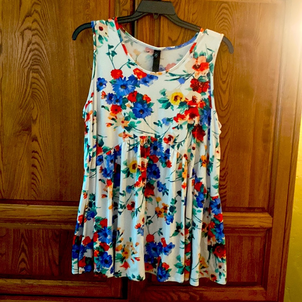 Agnes  & Dora floral tank top